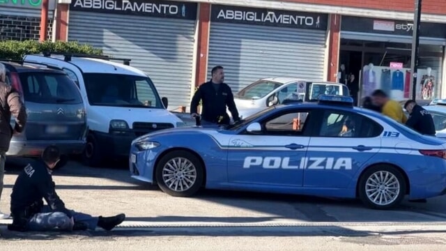 poliziotto investito a Lecce