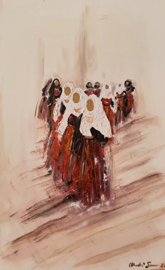 “Donne portate dal vento” di Mabi Sanna