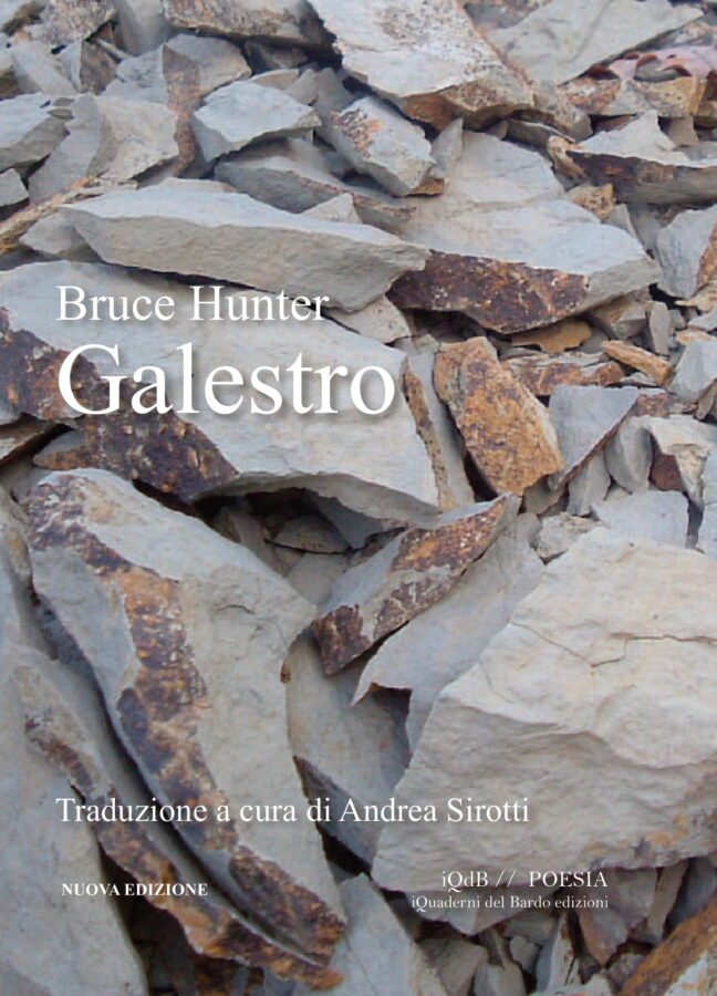 L’undicesimo libro di Bruce Hunter, Galestro, dall’Italia