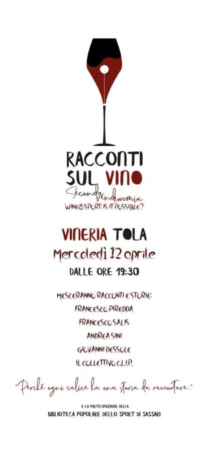 Piccola rassegna letteraria Racconti sul Vino: Wine&Sport: is it possible? 