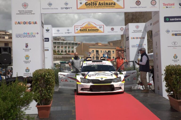 La Porto Cervo Racing vince la coppa scuderia al 28° Rally Golfo dell’Asinara
