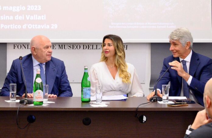Claudia Conte presenta il bilancio sociale della Fondazione Museo della Shoah 