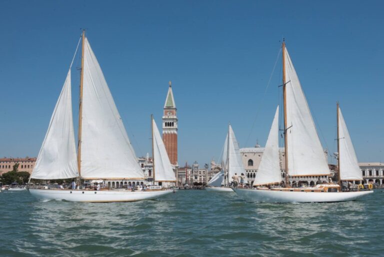 Trofeo Principato di Monaco 2023, dieci anni di vela d’epoca a Venezia 