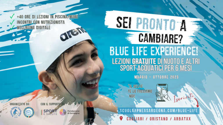 Scuola Apnea Sardegna lancia Blue Life per gli adolescenti iperconnessi