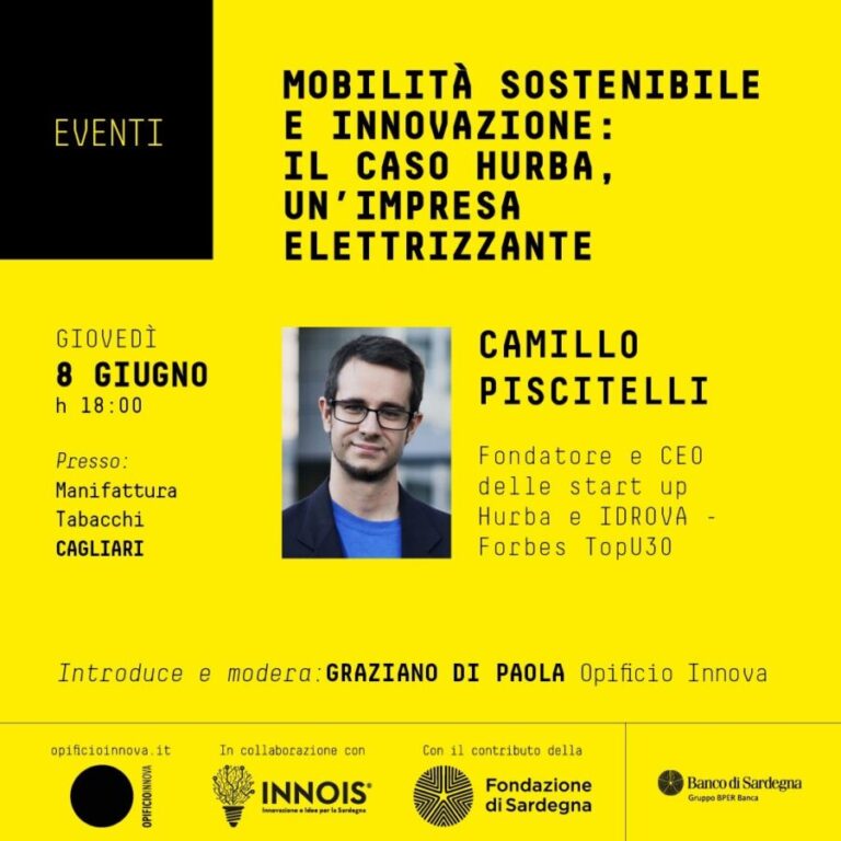 Mobilità sostenibile: a Cagliari arriva Camillo Piscitelli