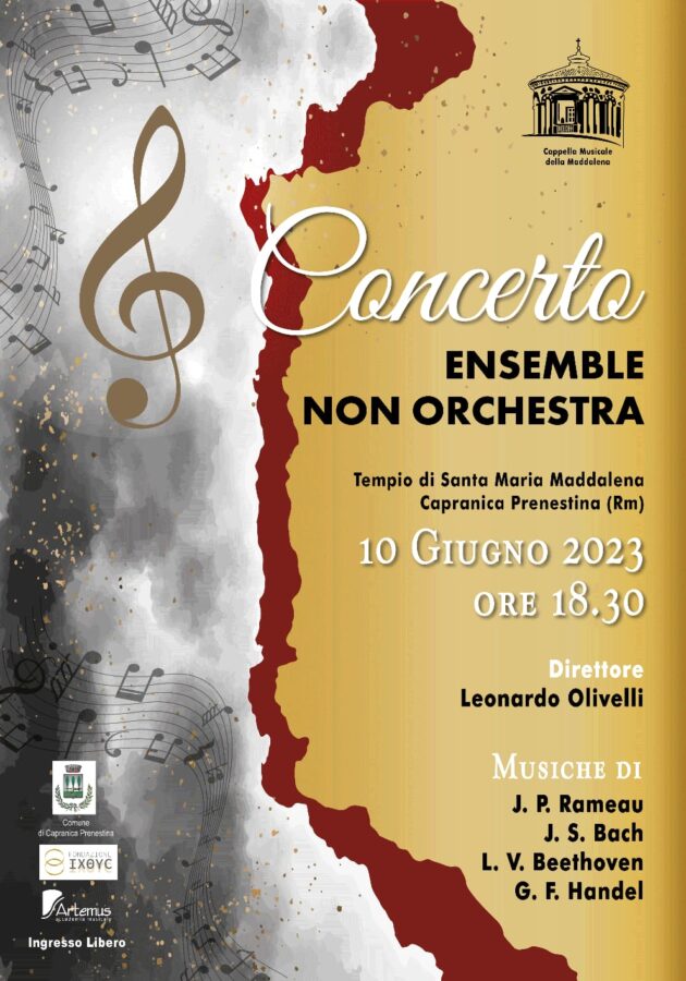 Si apre stagione concertistica a Capranica Prenestina con l’Ensemble Non Orchestra