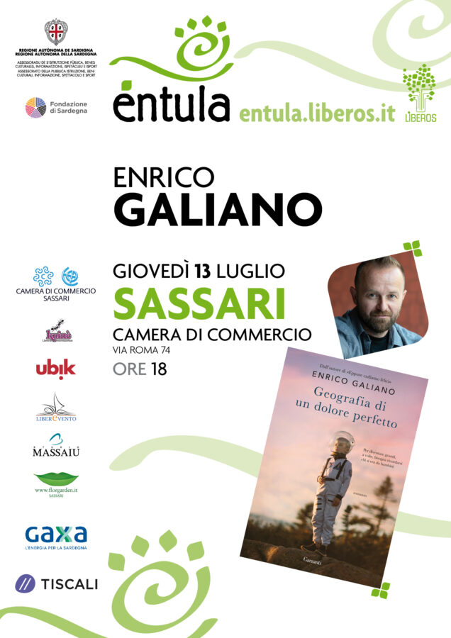 Enrico Galiano presenta il suo nuovo romanzo Geografia di un dolore  perfetto - Sardegna Reporter