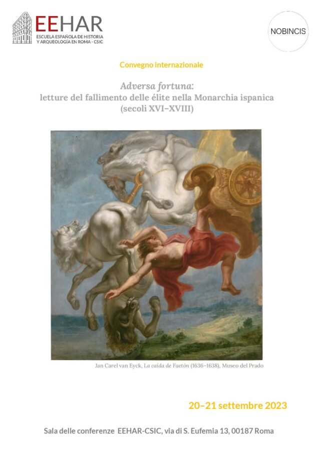 «ISEMinari» – Adversa fortuna: letture del fallimento delle élite, Roma 20-21 settembre 