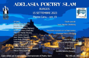Riparte da Burgos la nuova stagione del Poetry Slam Sardegna